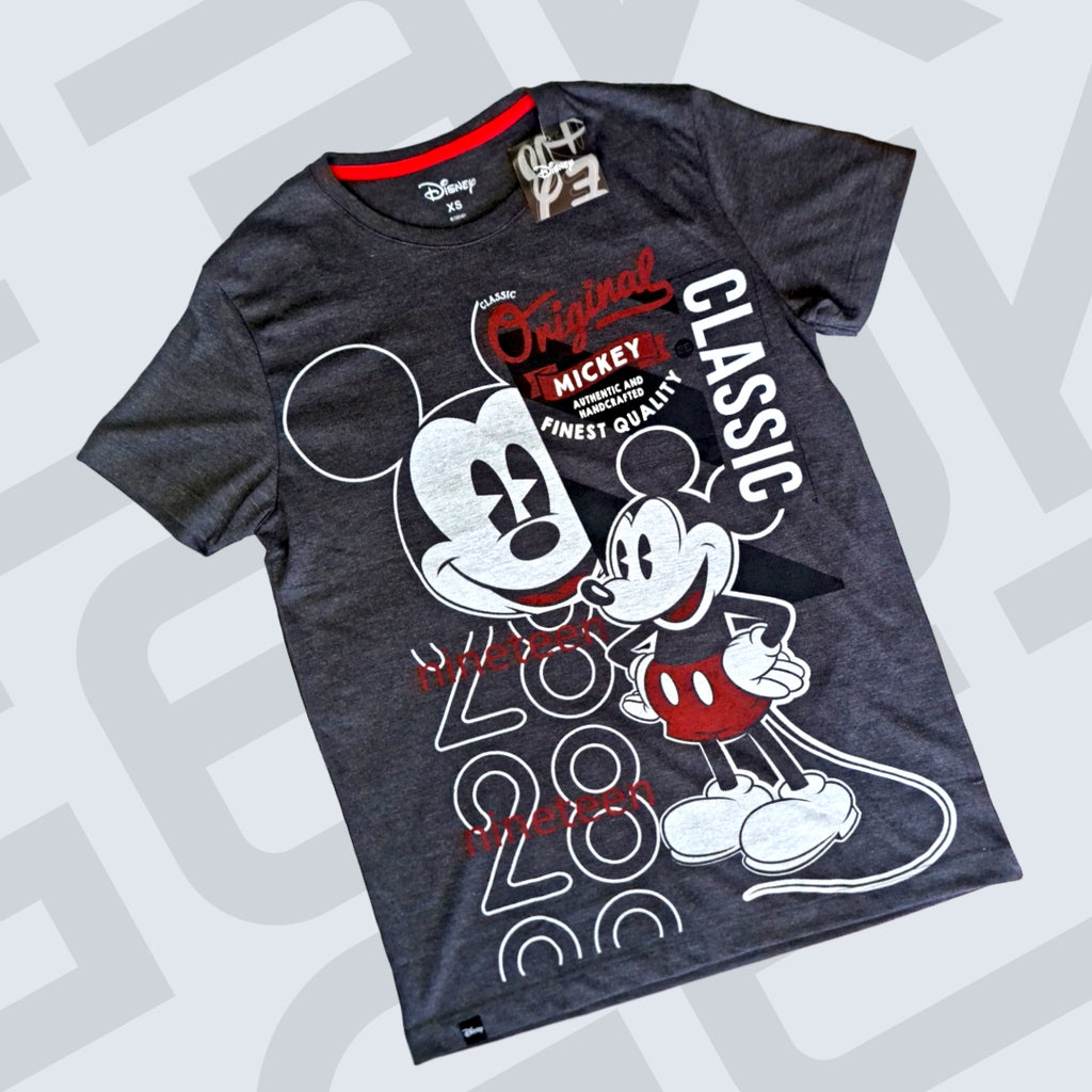 POLO MICKEY MOUSE GRIS