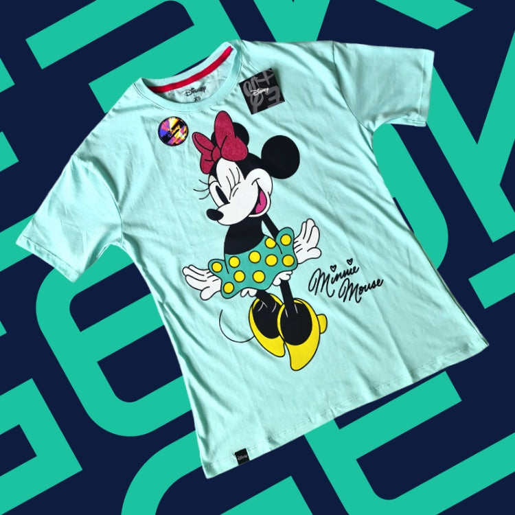 POLO MUJER MINNIE MOUSE VERDE