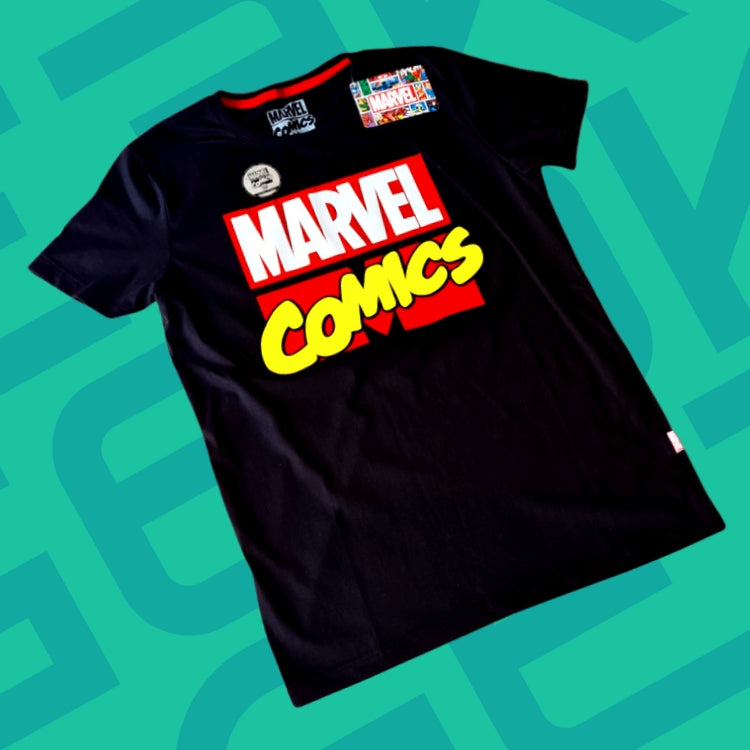 POLO MARVEL COMICS NEGRO