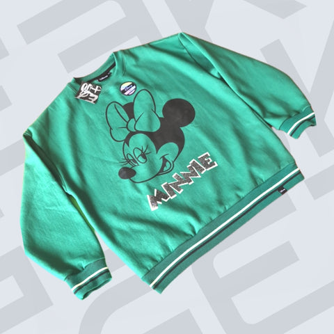 POLERA MUJER OVERSIZE MINNIE