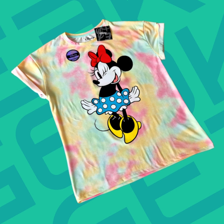 POLO MUJER MINNIE TIE DYE