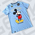 POLO MICKEY MOUSE CELESTE