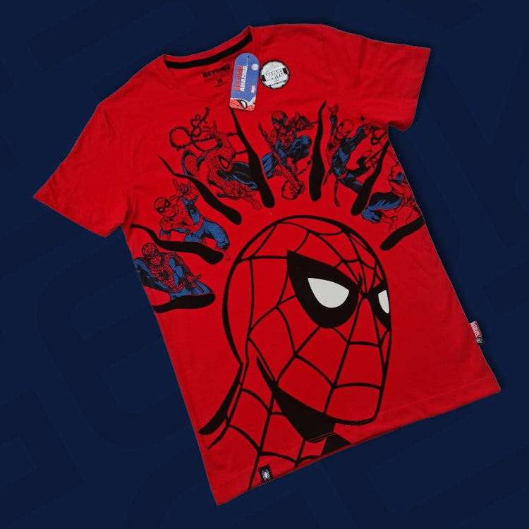 POLO SPIDER-MAN ROJO