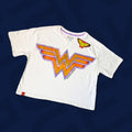 POLO MUJER SEMICROP WONDER WOMAN