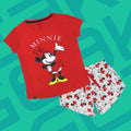 PIJAMA MUJER DISNEY ROJA